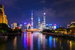 上海外滩璀璨夜景