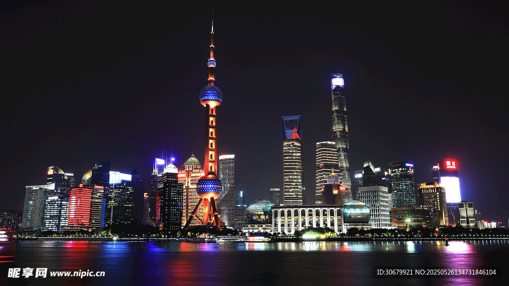 上海外滩璀璨夜景