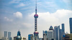 上海外滩东方明珠城市景观