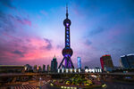 上海东方明珠璀璨夜景
