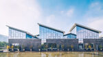 现代风格的独特建筑群