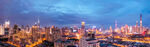 上海城市璀璨夜景