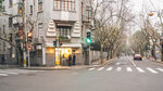 城市街角街景
