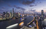 上海外滩璀璨夜景风光