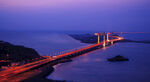 跨海大桥夜景璀璨迷人
