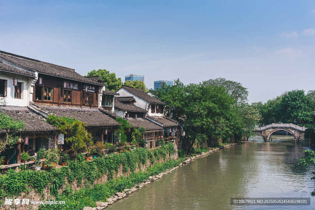 江南水乡古村落美景