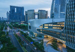 都市繁华建筑景观