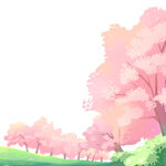 春日烂漫樱花林