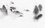 水墨山水意境图