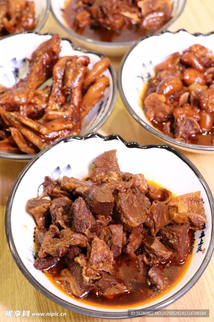 美味卤味佳肴展示