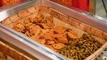 美味油炸食品展示