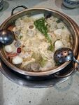火锅 汤锅 食材 丸子 蔬菜 