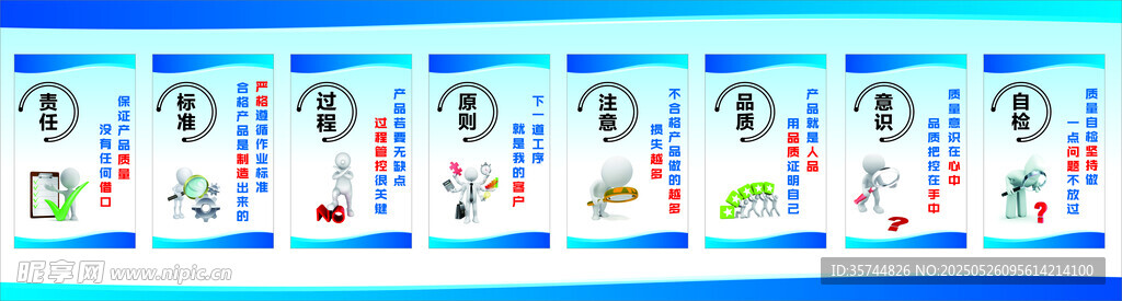 工厂工序标语