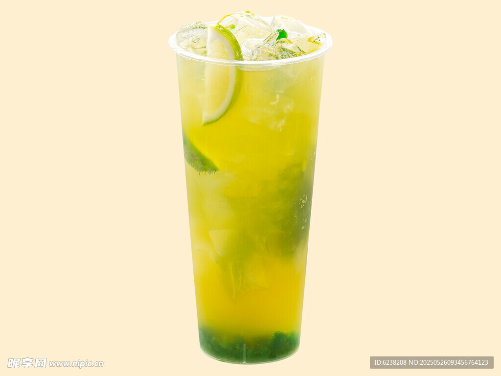 青梅柠檬茶