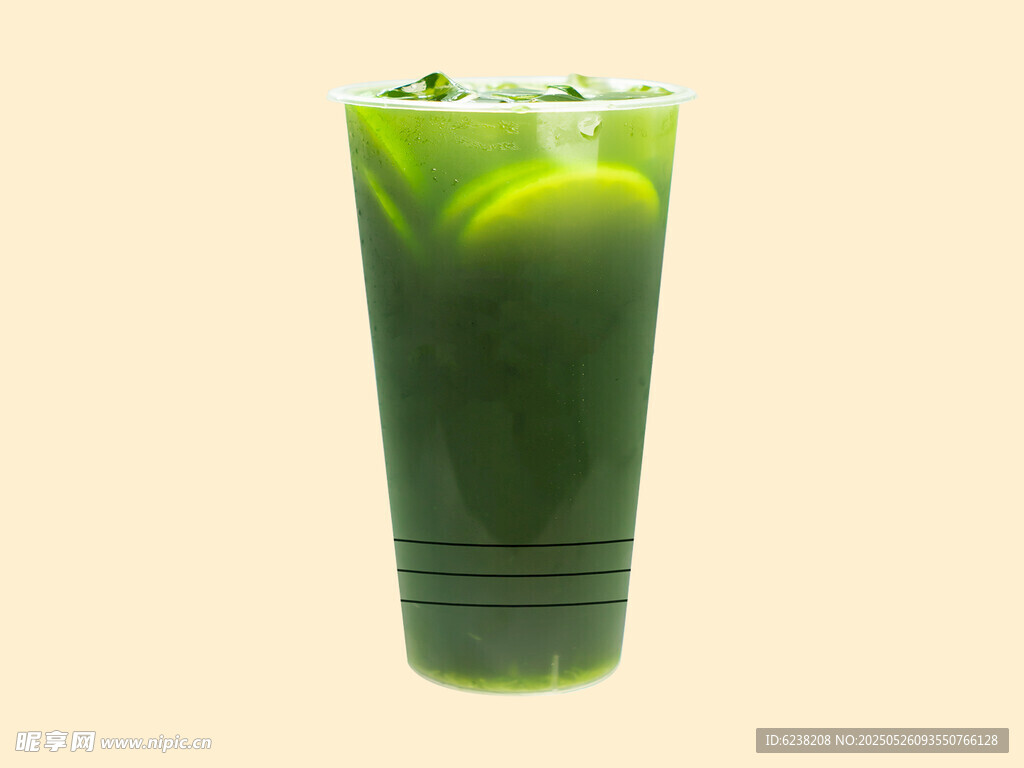 泰绿柠檬茶