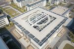 现代风格大型建筑俯瞰图