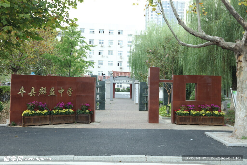 学校大门景观