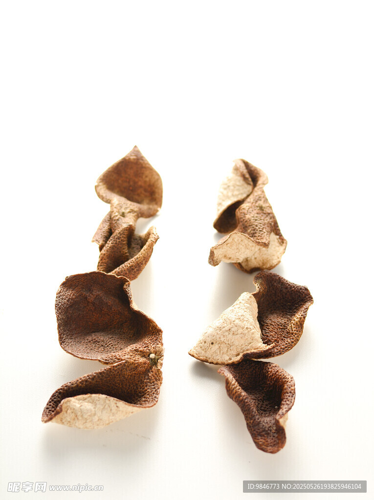 干陈皮 干橘子皮 橙皮茶特写