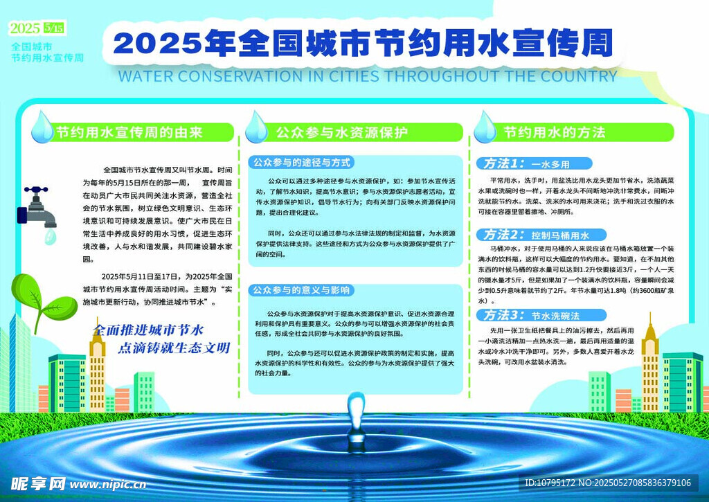 2025年节约用水宣传周