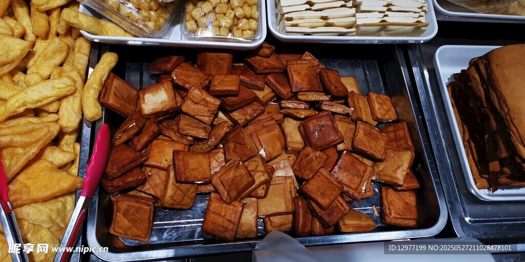 美味卤味豆干展示
