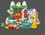 端午传统元素插画