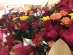 多彩鲜花束展示