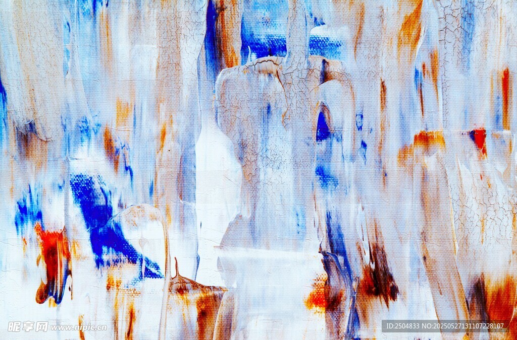 抽象色彩艺术画作