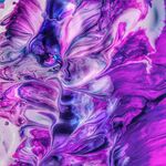 梦幻紫色流体艺术纹理
