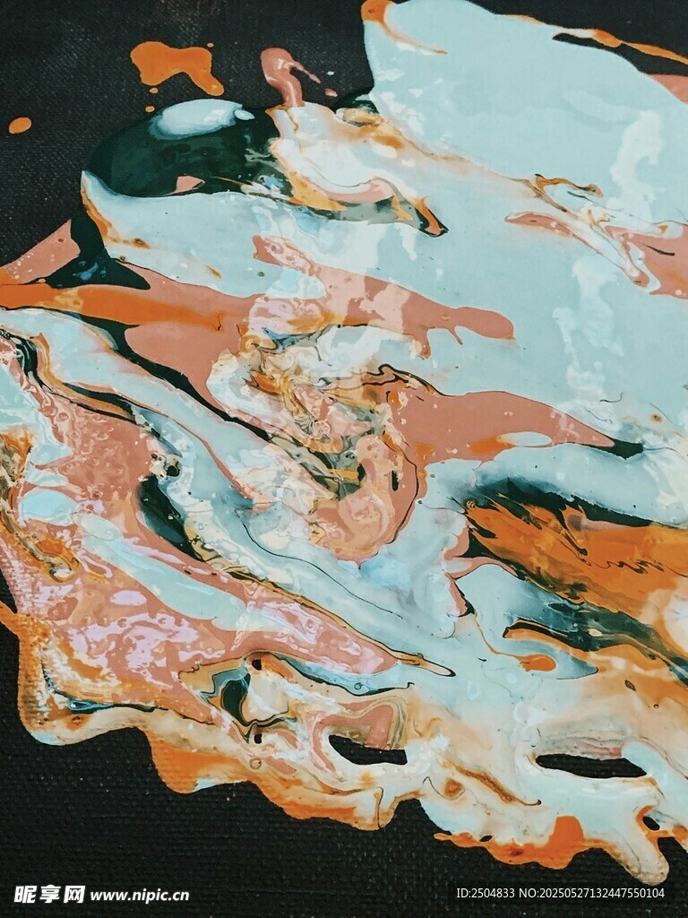 抽象流体艺术图案