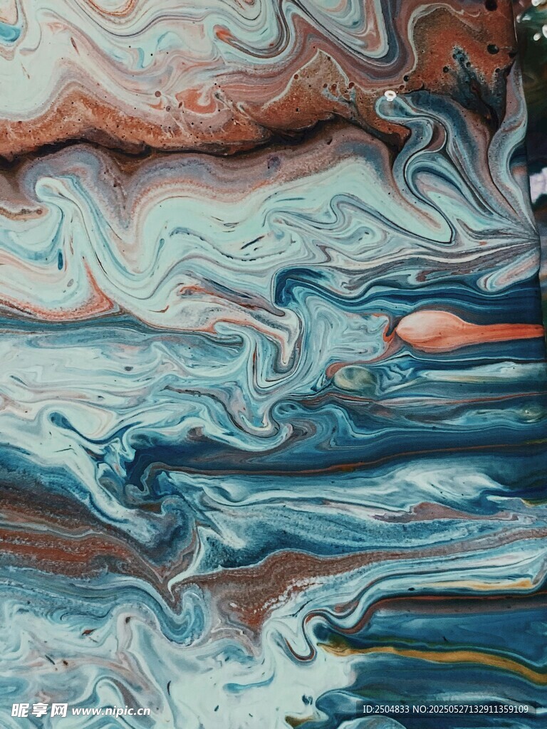 抽象流体艺术纹理图案