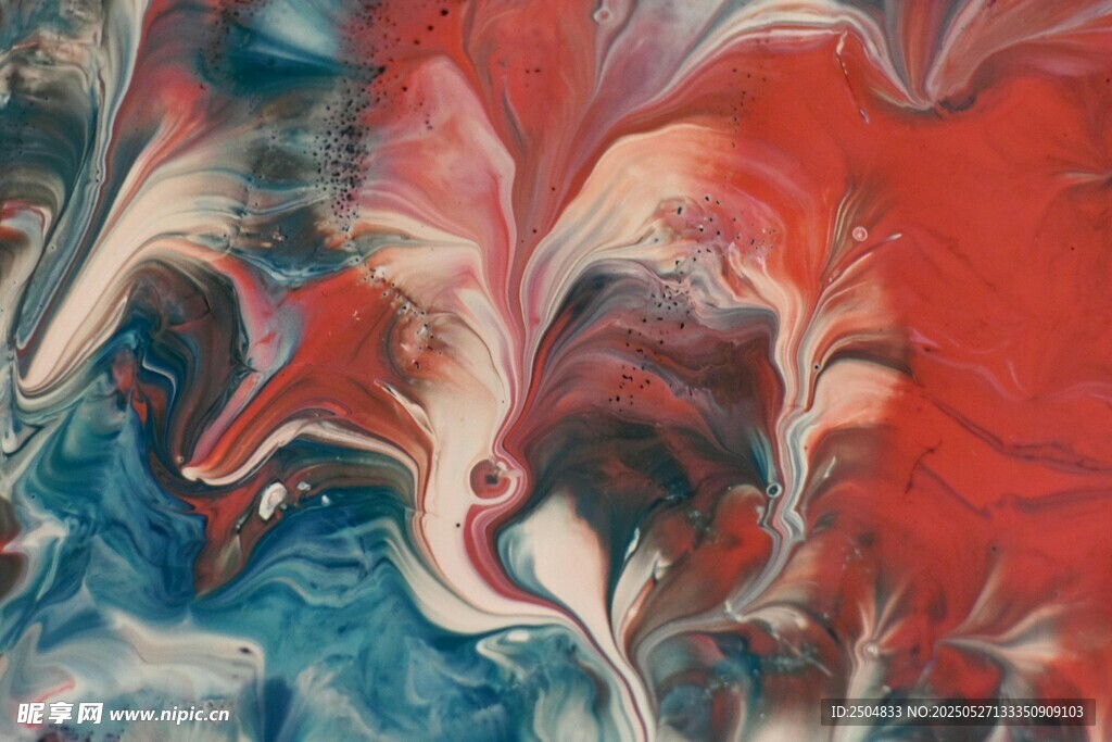 抽象流体艺术画作