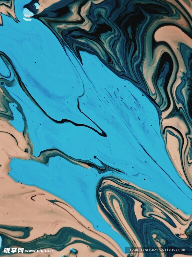 抽象流体艺术纹理图案
