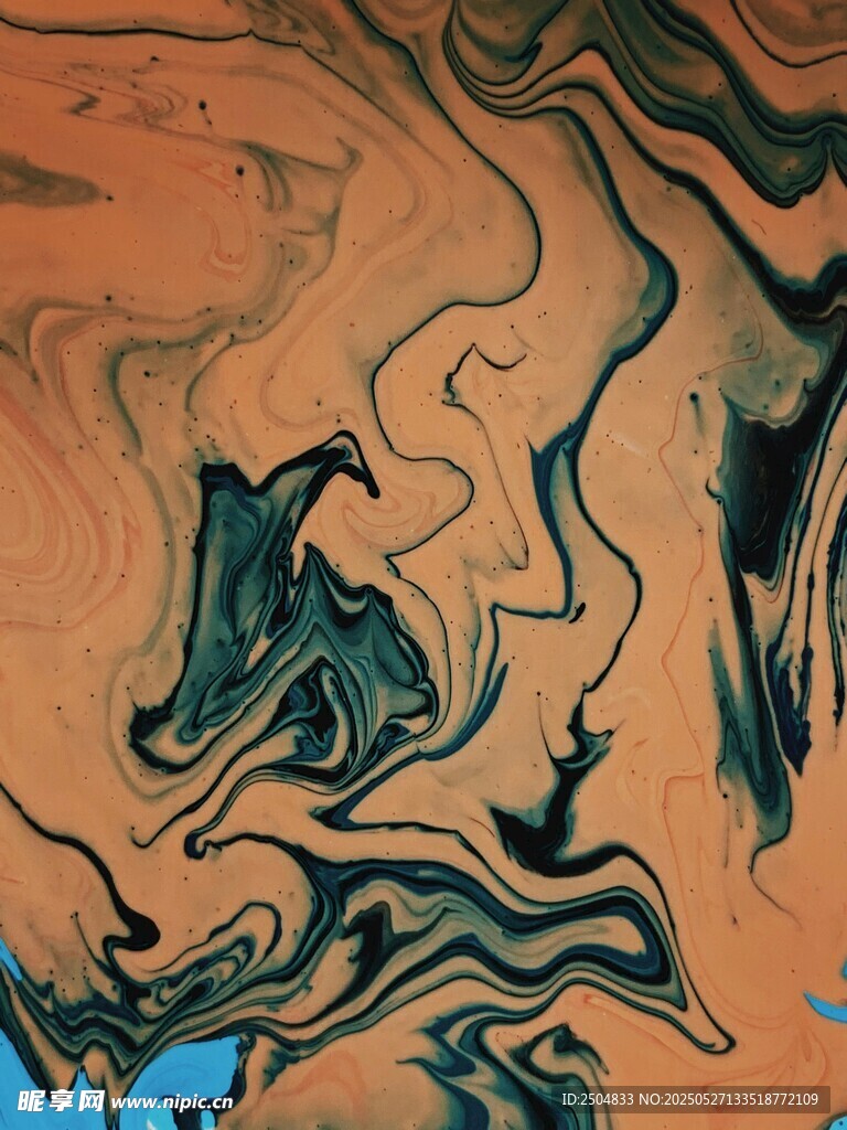 抽象流体艺术纹理图案