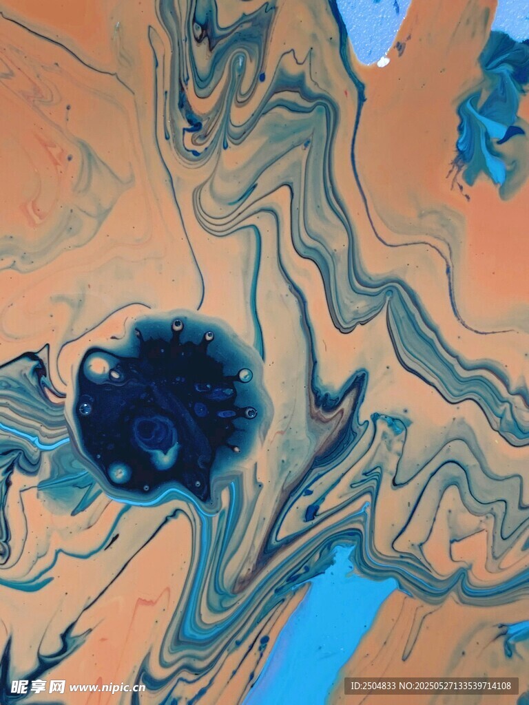 抽象艺术流体图案纹理