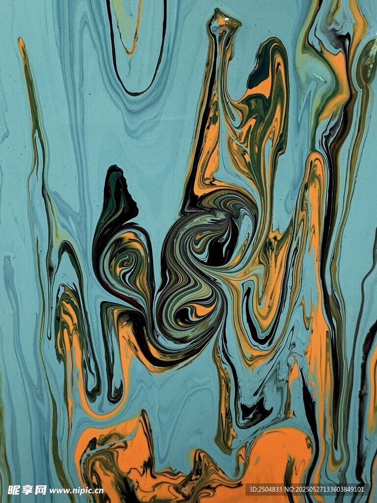 抽象流体艺术图案