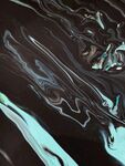 蓝黑流体艺术纹理图案
