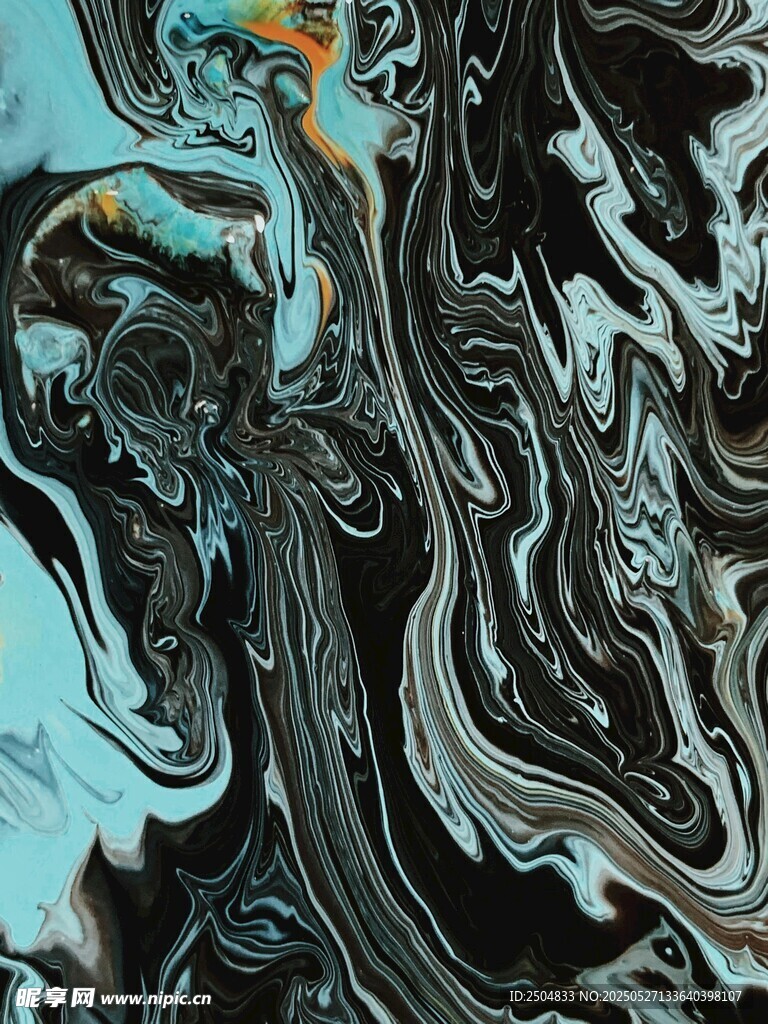抽象水墨纹理艺术图案