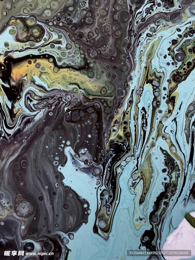 抽象流体艺术纹理图案