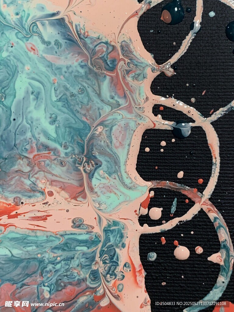 梦幻抽象艺术纹理图案