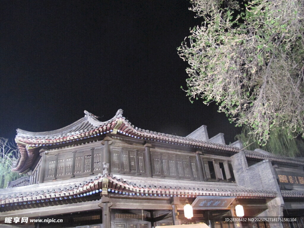 古建夜景 尽显中式韵味