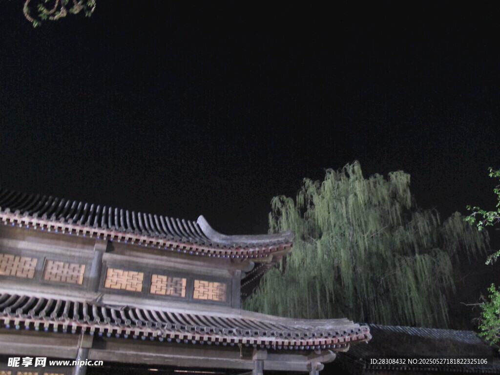 古建夜景 静谧中式风情