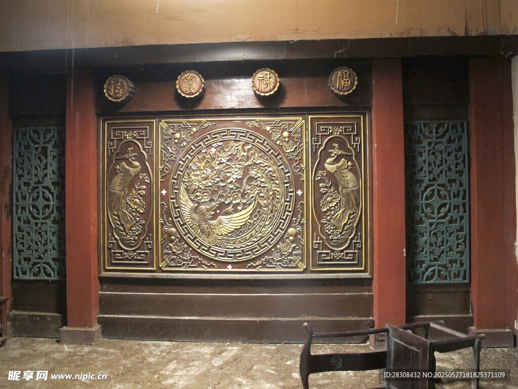 古典华丽墙面装饰艺术