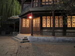 古宅夜景 中式庭院韵味浓