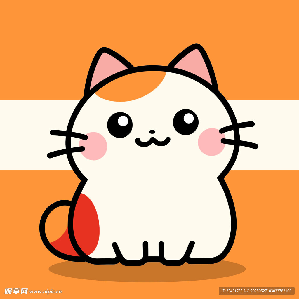 可爱卡通猫咪形象