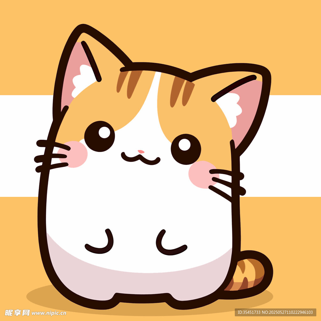 可爱卡通猫咪形象