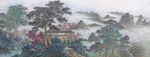客厅山水画