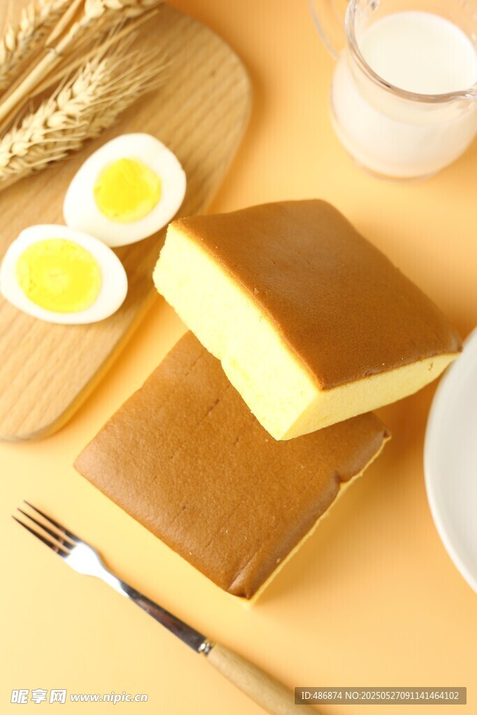 美味早餐鸡蛋蛋糕组合