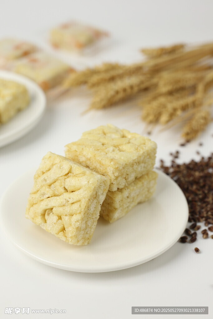 传统美味沙琪玛特写