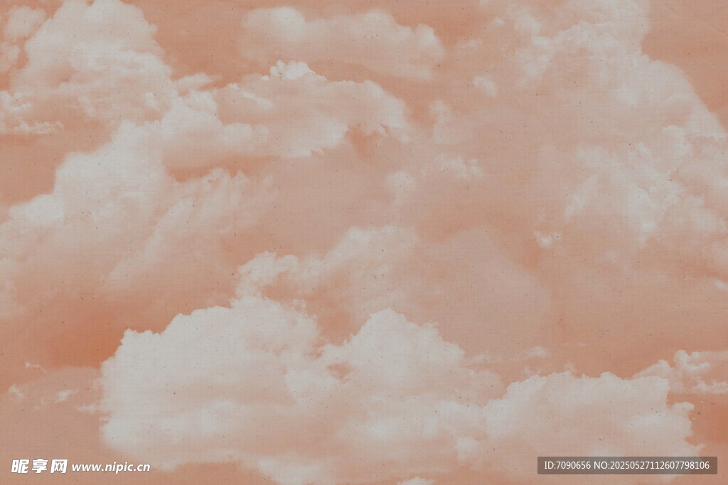 梦幻粉云背景图