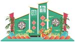 中式节日庆典装饰造型